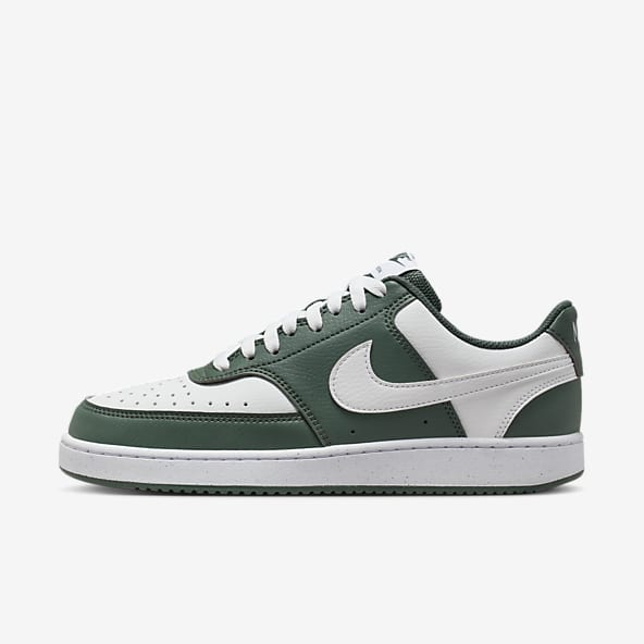 Nike white green shoes online